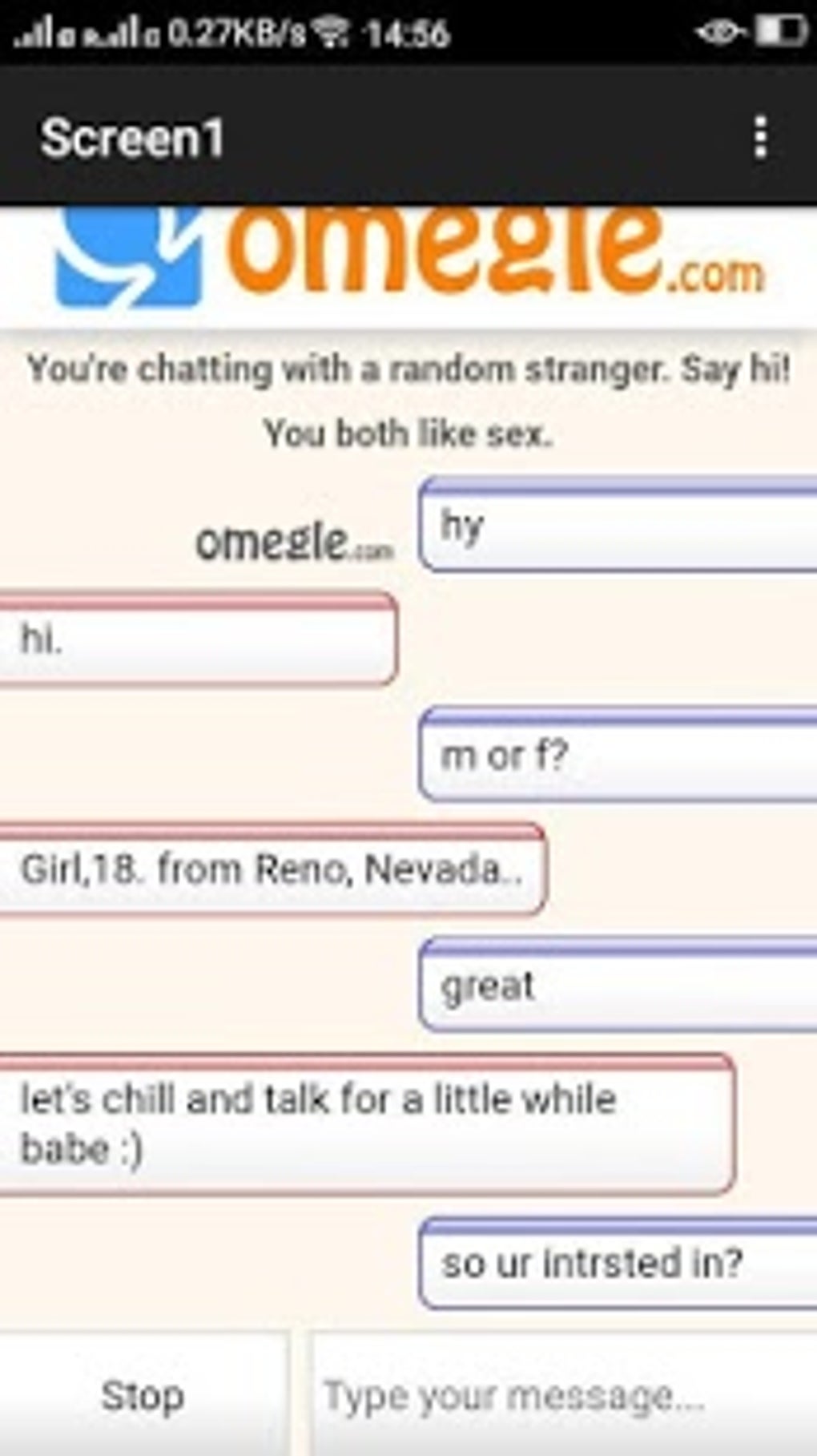 darrin hunter recommends Sexy Omegle Chats