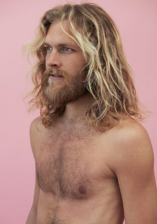 nude blond men