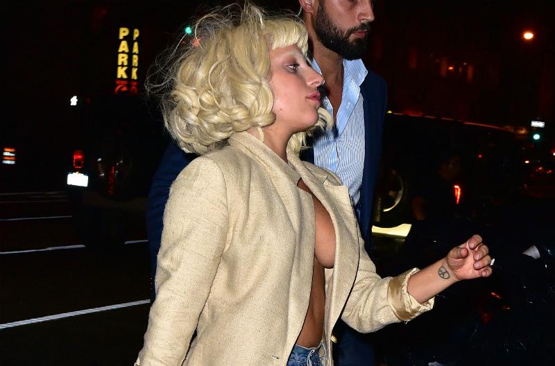 denise macfarland recommends lady gaga naked boobs pic