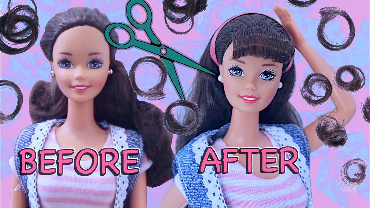 barbie with bangs