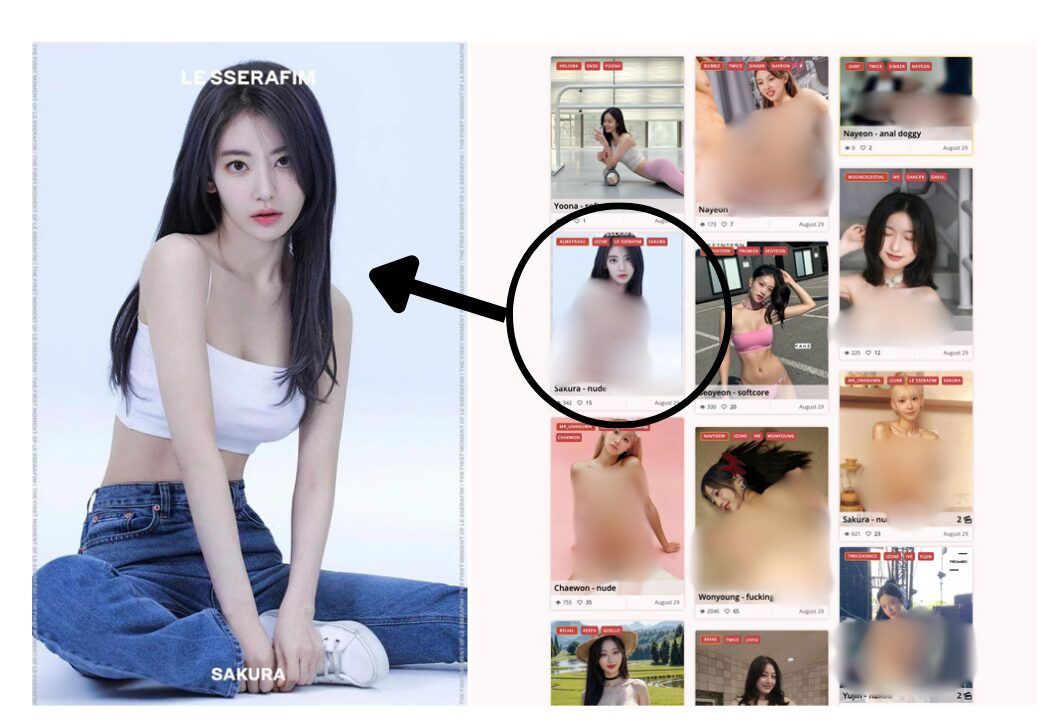 bridget graver share kpop deep fakes photos