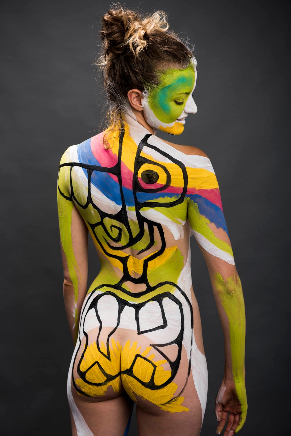 celia pablo share nude women bodypaint photos