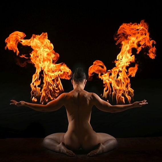 arizona law add photo fire woman naked