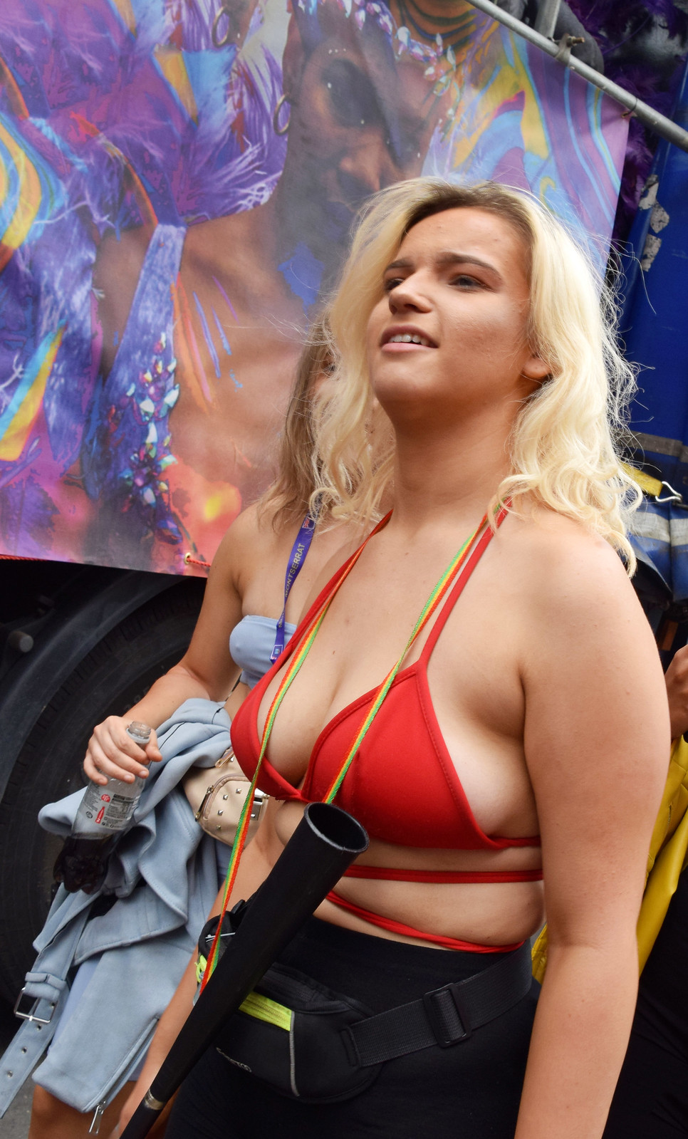 ashley dandridge share bra less public photos