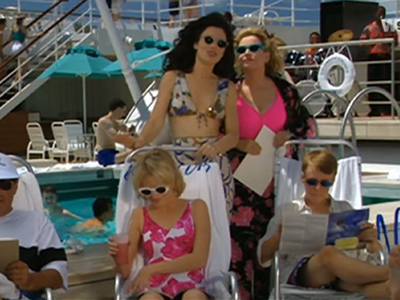 carla barletta add fran drescher swimsuit photo