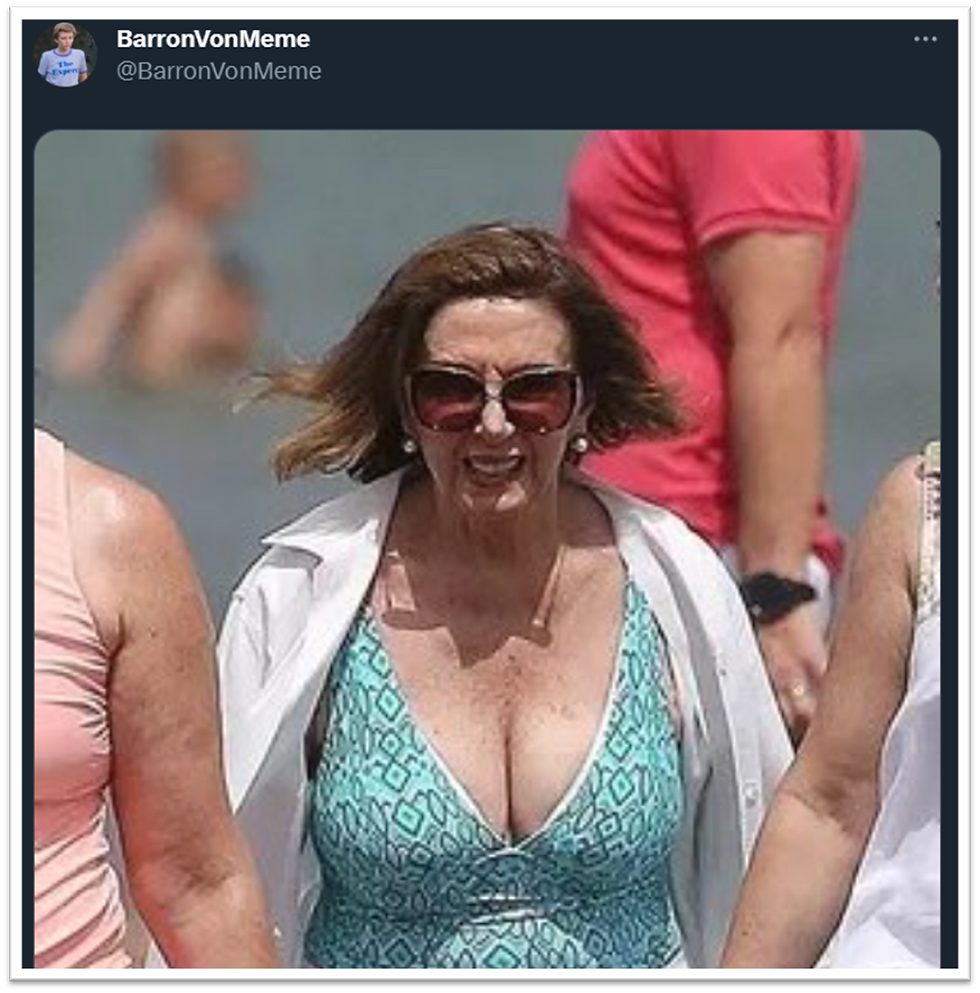 bobby villagomez recommends nancy mace boobs pic