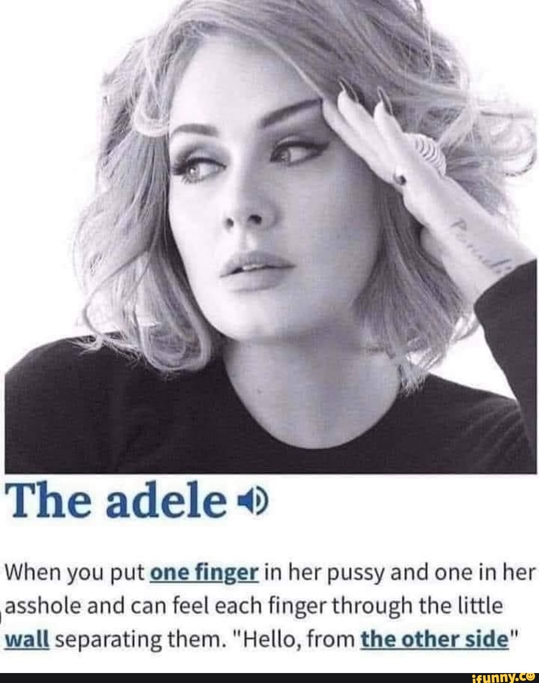 allane cosme recommends adele pussy pic