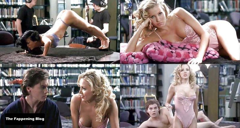 Amanda Swisten Nude panties aside