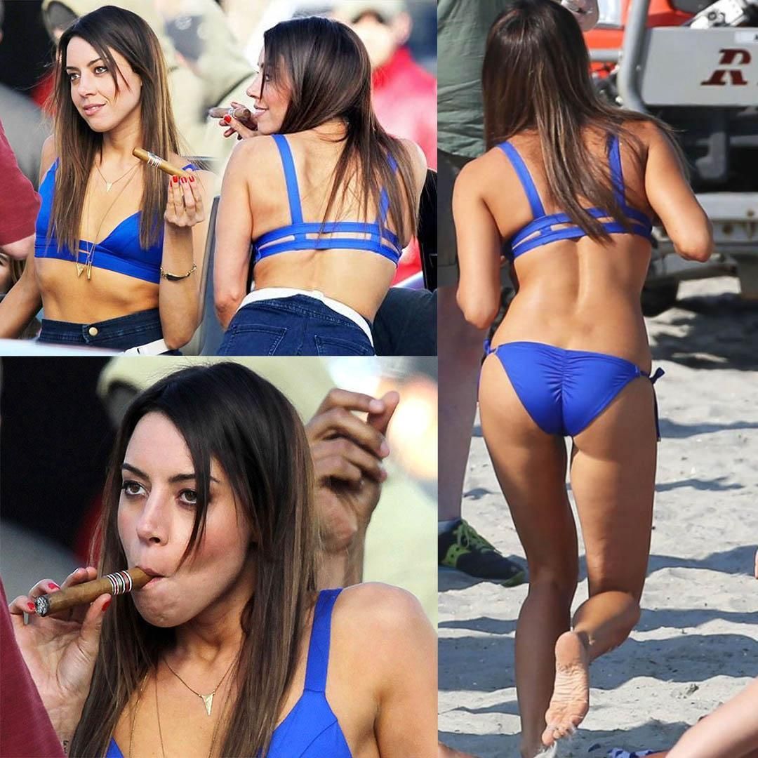 alvin timola recommends Aubrey Plaza Thong