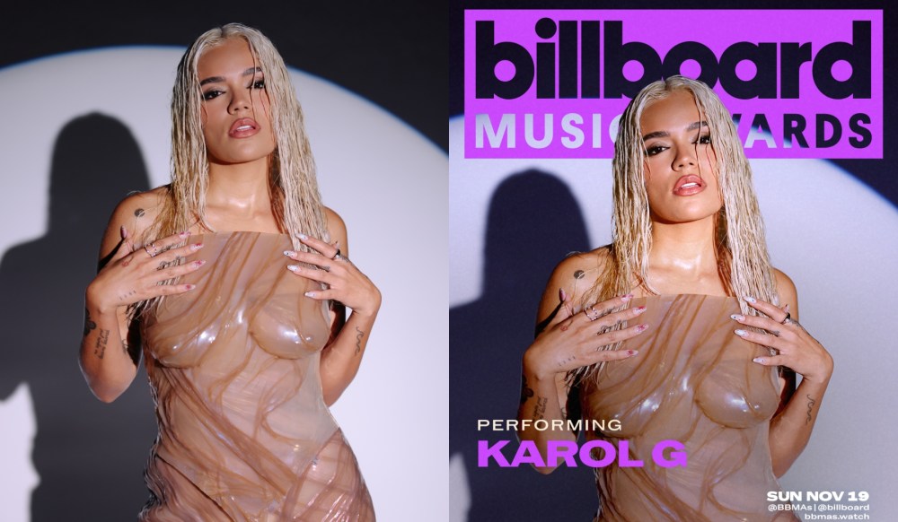 abey muz recommends karol g titties pic