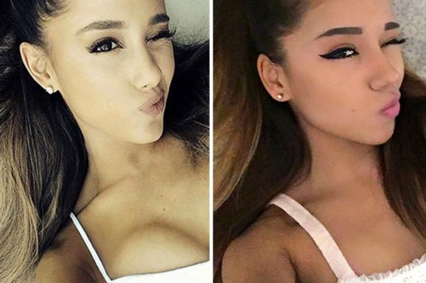 ariel arga add ariana grande lookalike porn photo