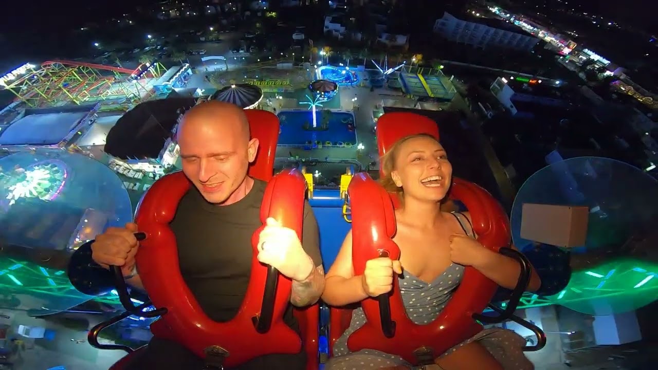 Best of Boobs fall out on slingshot ride