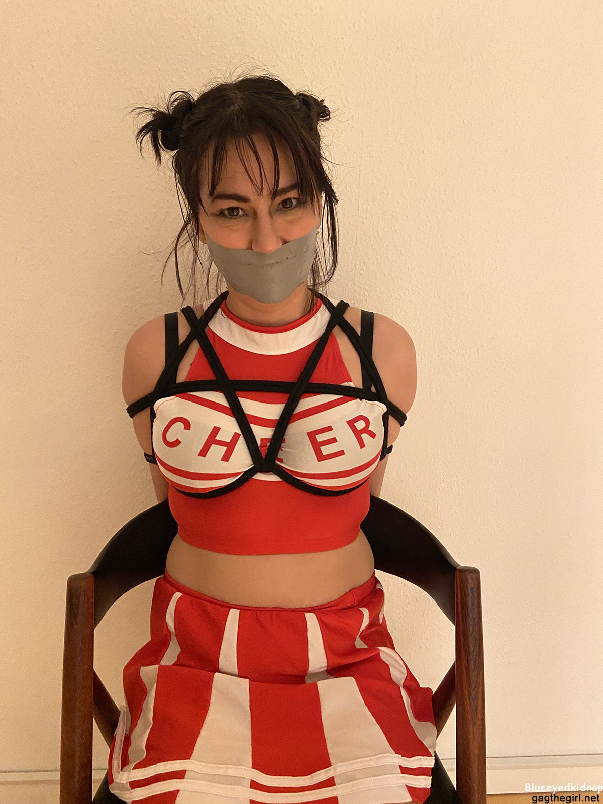 bruce medema add photo bound gagged cheerleader