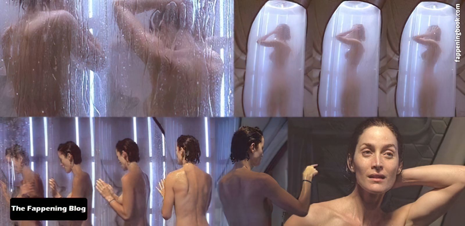 Carrie Anne Moss Nude facial compilation