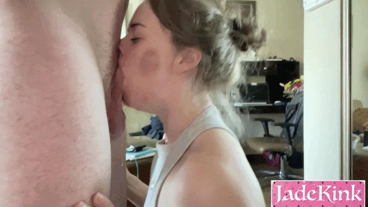 enthusiastic blowjob