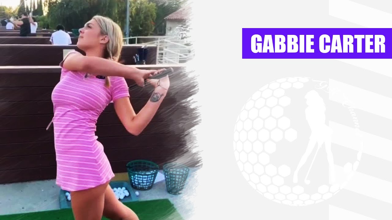 ardy santos share gabbie carter golfer photos