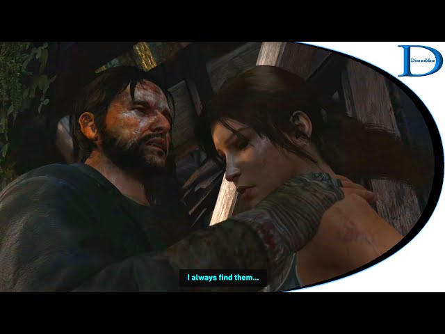 lara croft captured