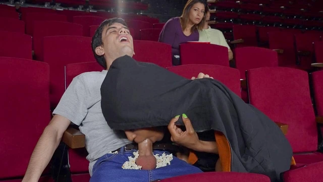 ben wolfe recommends movie theatre blowjob pic