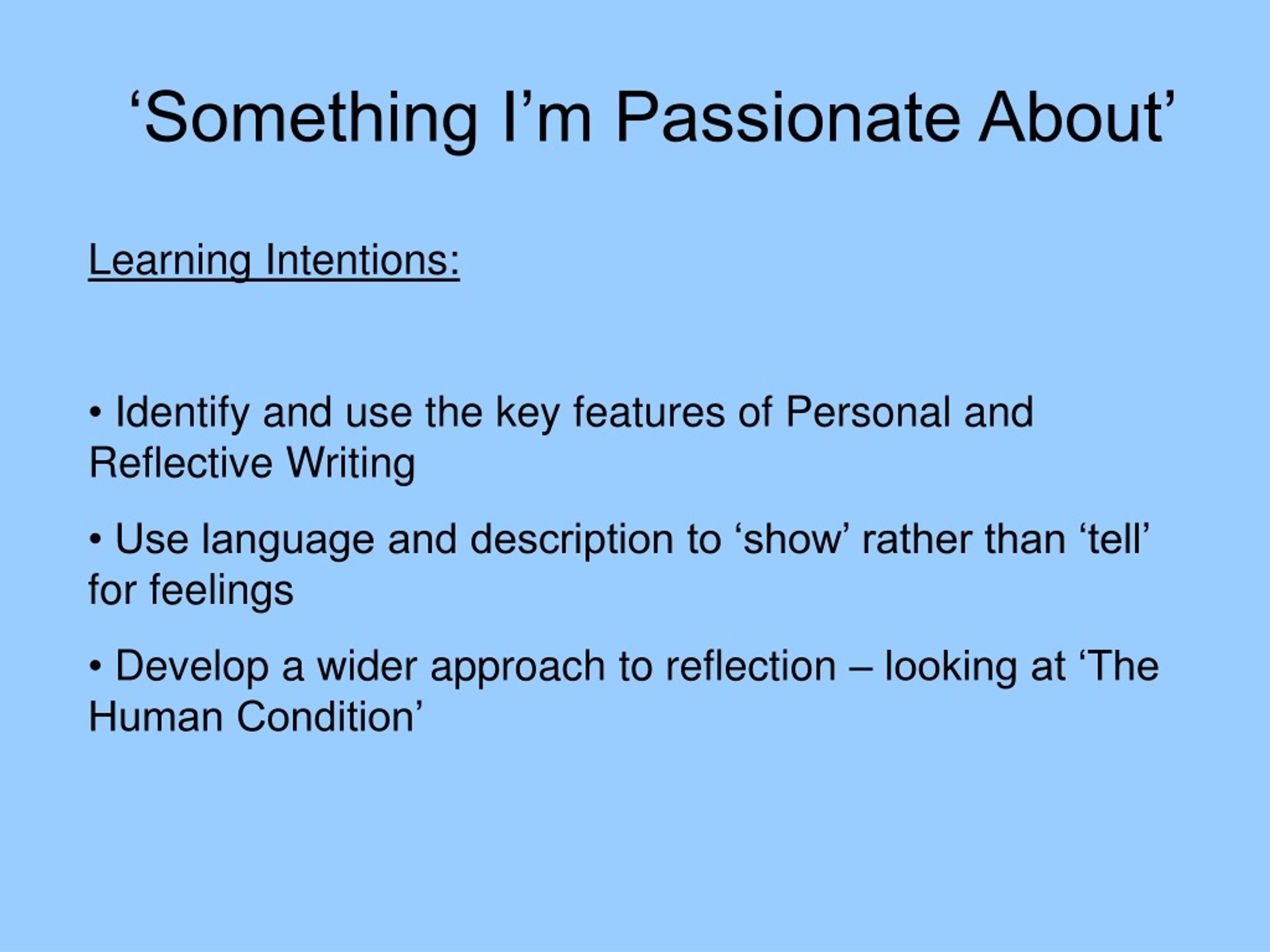 christy weatherspoon recommends Passionate Intensions